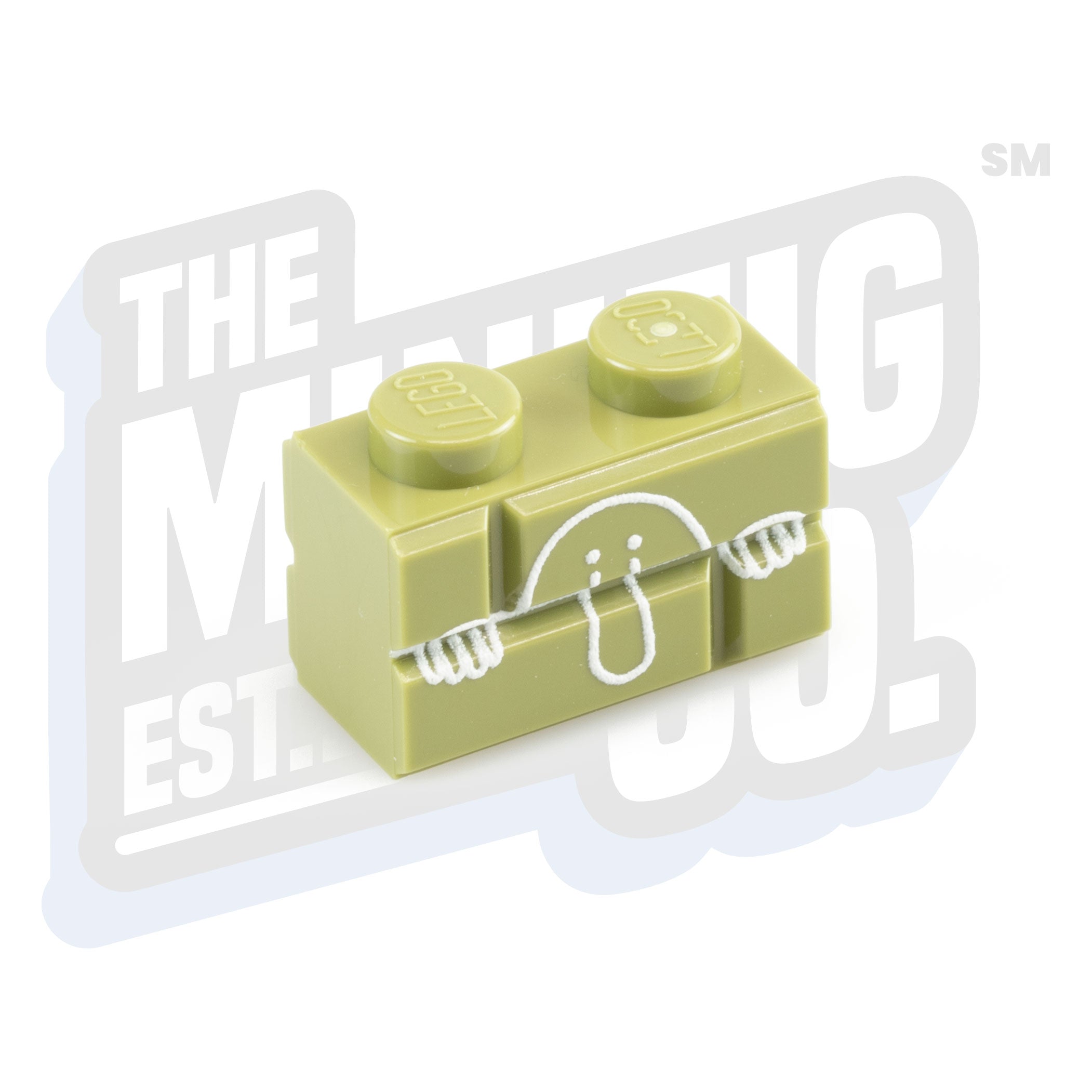 "Kilroy Was Here" Masonry Brick - The Minifig Co.