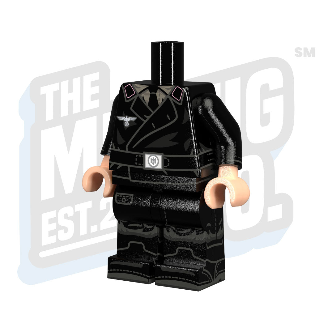 Custom Printed Lego - German Heer Tanker Body (Plain) - The Minifig Co.