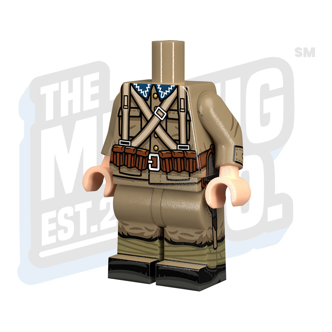 Custom Printed Lego - WWII Polish Infantry #02 Body - The Minifig Co.