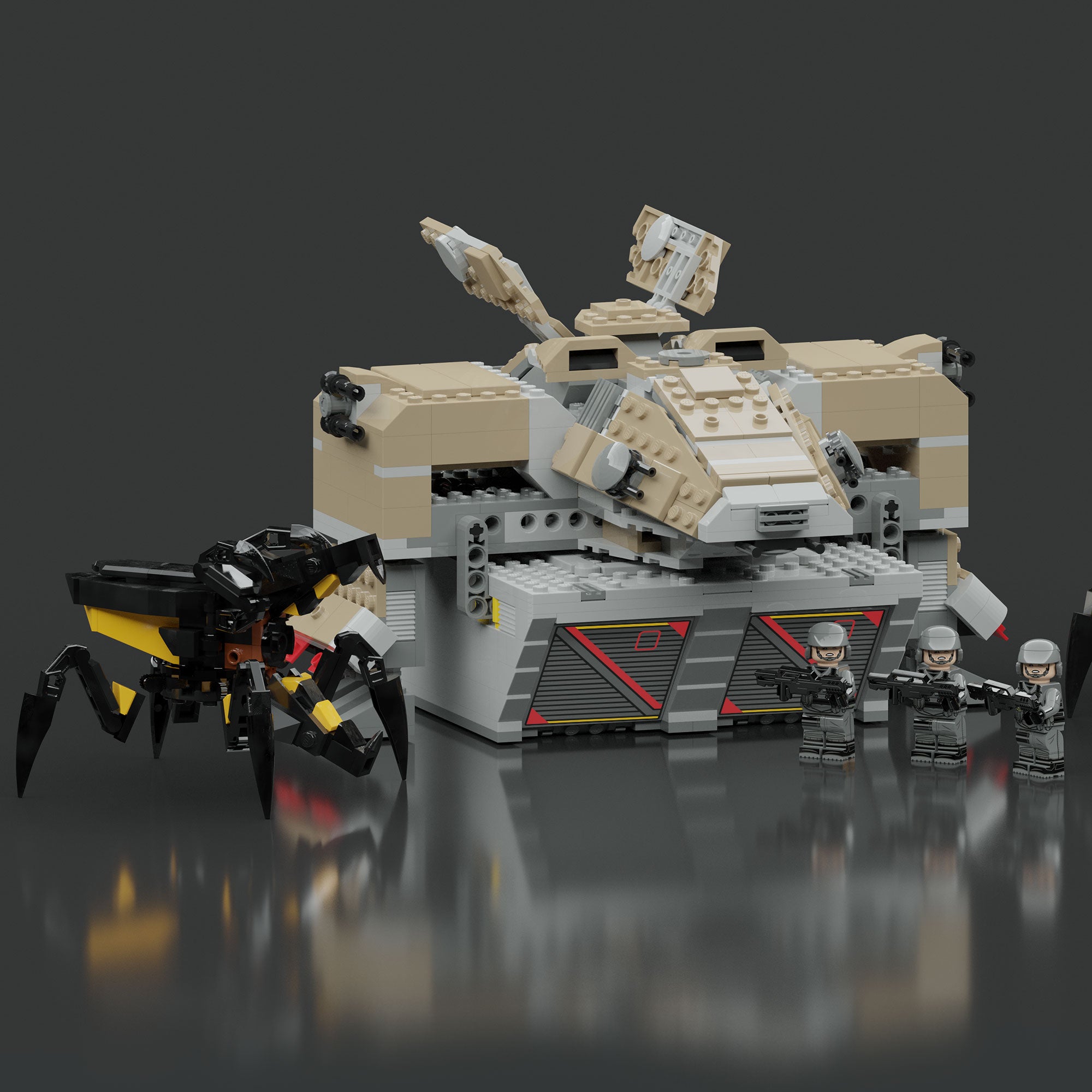 Custom Printed Lego - Intergalactic Troopers Mega Set - The Minifig Co.