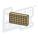 Custom Printed Lego - Vehicle Vent Tile (1x2) - The Minifig Co.