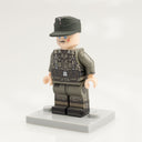 Custom Printed Lego - Old Grey German Minifigure #11 - The Minifig Co.