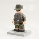Custom Printed Lego - Old Grey German Minifigure #60 - The Minifig Co.