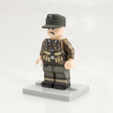 Custom Printed Lego - Old Grey German Minifigure #64 - The Minifig Co.