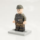 Custom Printed Lego - Old Grey German Minifigure #69 - The Minifig Co.