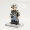 Custom Printed Lego - Old Grey German Minifigure #71 - The Minifig Co.