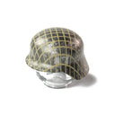 Weathered/Netted Stahlhelm
