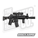 Custom Printed Lego - K2C1 Scoped (Black) - The Minifig Co.