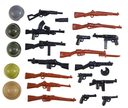 Custom Printed Lego - WWII Weapons Pack v4 - The Minifig Co.
