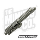 Custom Printed Lego - MG Air - Gunmetal - The Minifig Co.