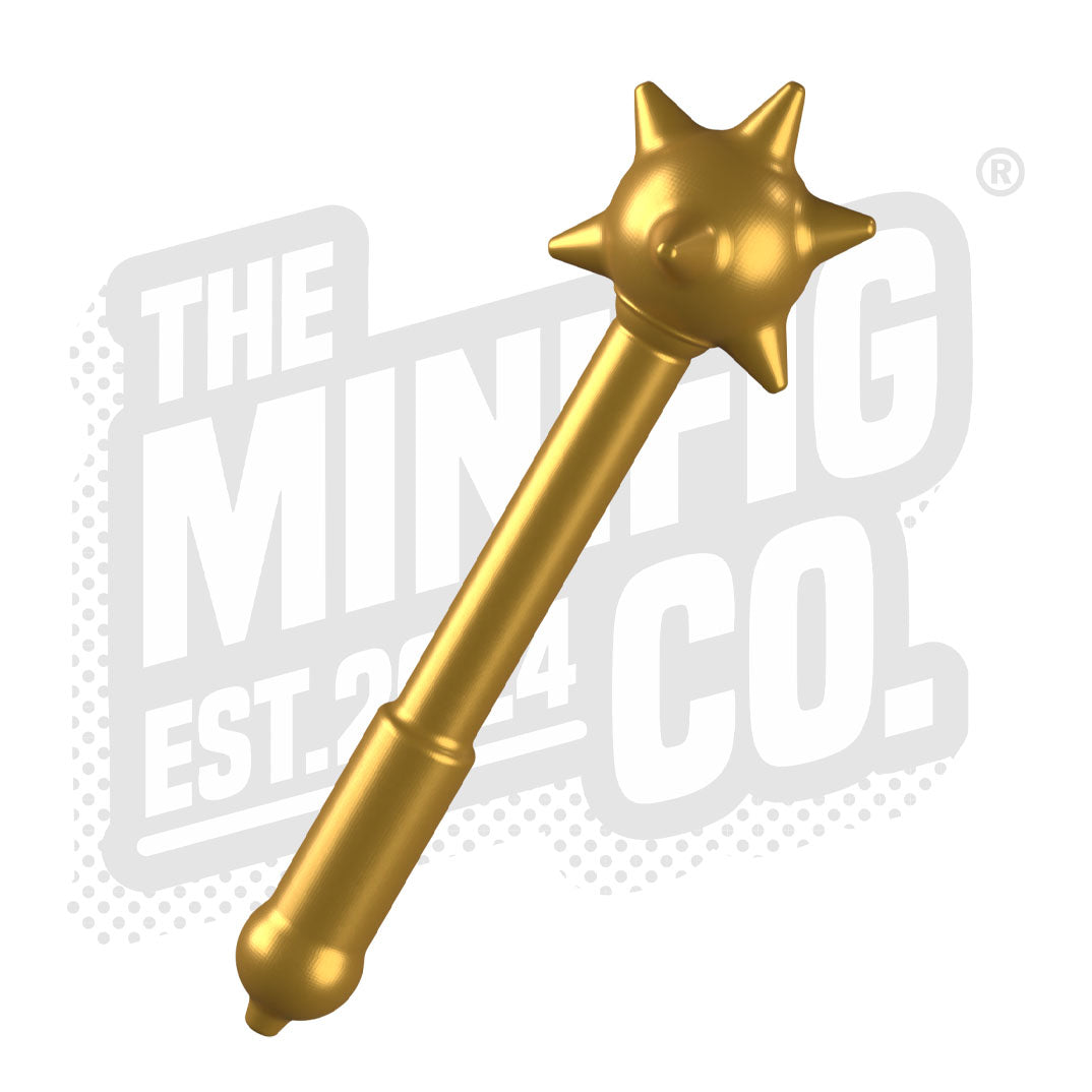 Custom Printed Lego - Morning Star (Gold) - The Minifig Co.