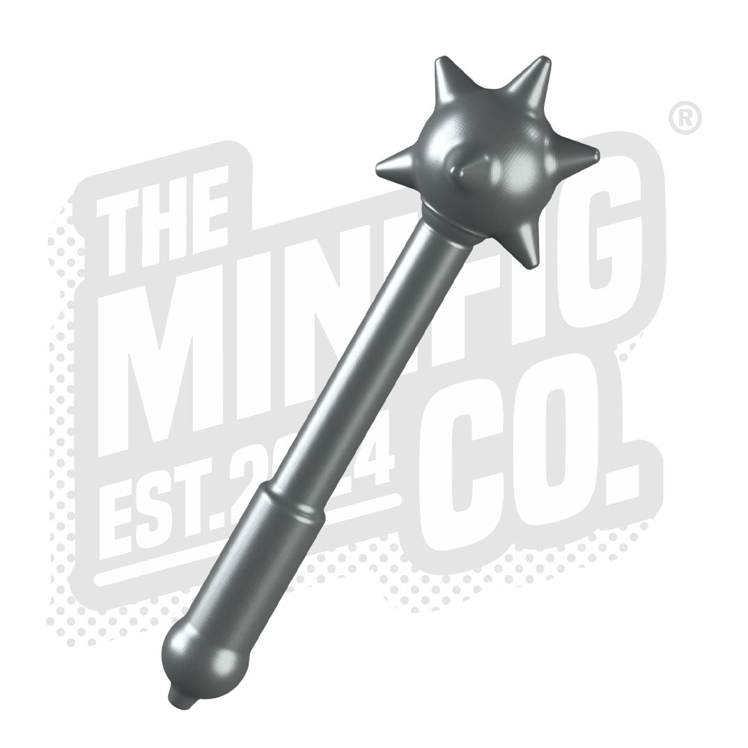 Custom Printed Lego - Morning Star (Silver) - The Minifig Co.