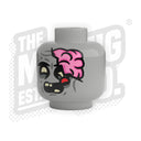 Custom Printed Lego - Zombie Heads - The Minifig Co.