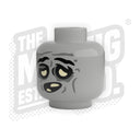 Custom Printed Lego - Zombie Heads - The Minifig Co.
