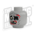 Custom Printed Lego - Zombie Heads - The Minifig Co.