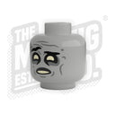 Custom Printed Lego - Zombie Heads - The Minifig Co.