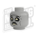 Custom Printed Lego - Zombie Heads - The Minifig Co.