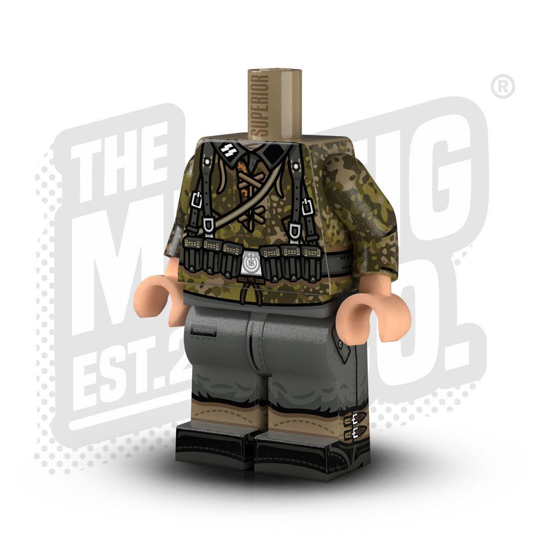 Custom Printed Lego - Summer Planetree Smock Body #01 - The Minifig Co.