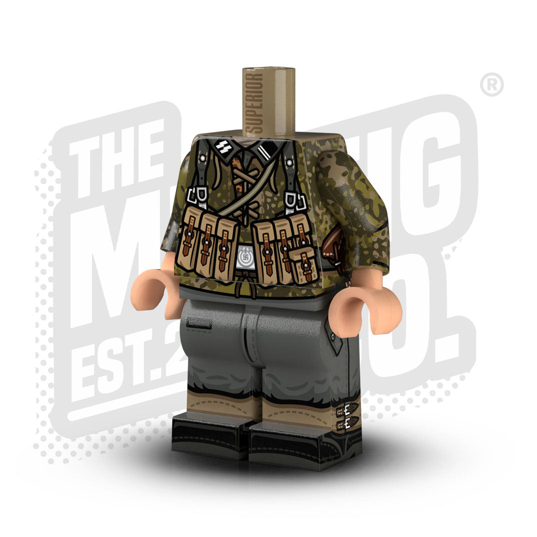 Custom Printed Lego - Summer Planetree Smock Body #02 - The Minifig Co.