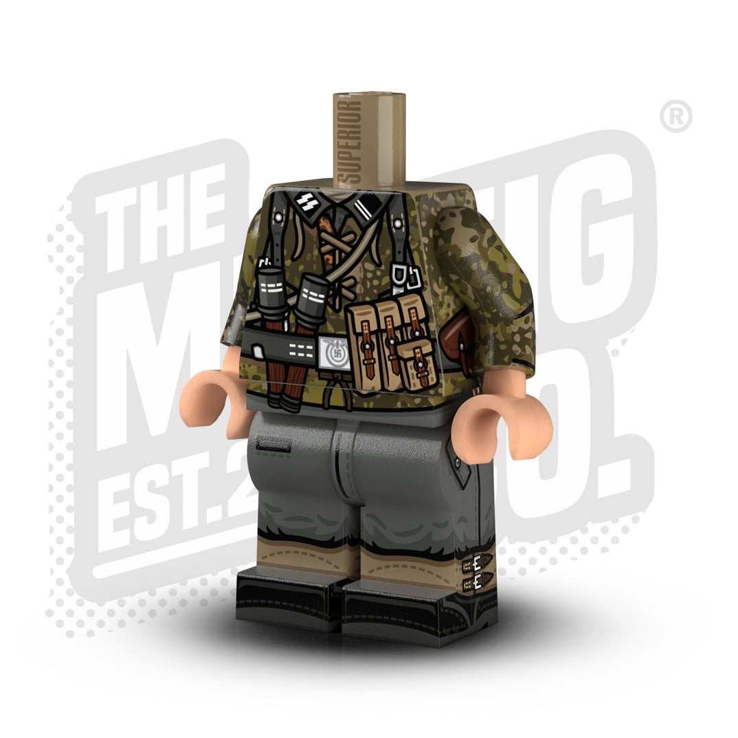 Custom Printed Lego - Summer Planetree Smock Body #03 - The Minifig Co.