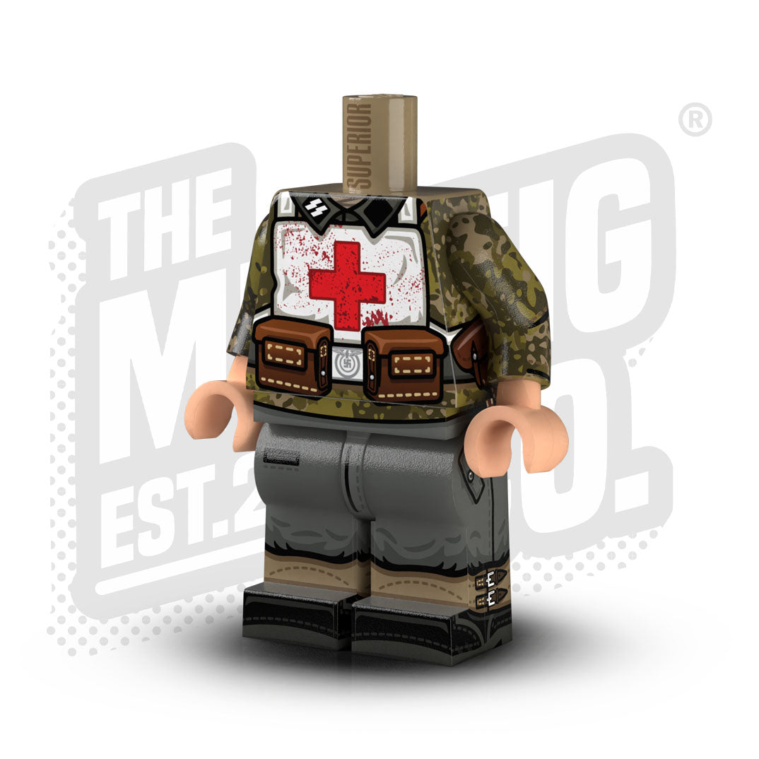 Custom Printed Lego - Summer Planetree Smock Body #04 - The Minifig Co.