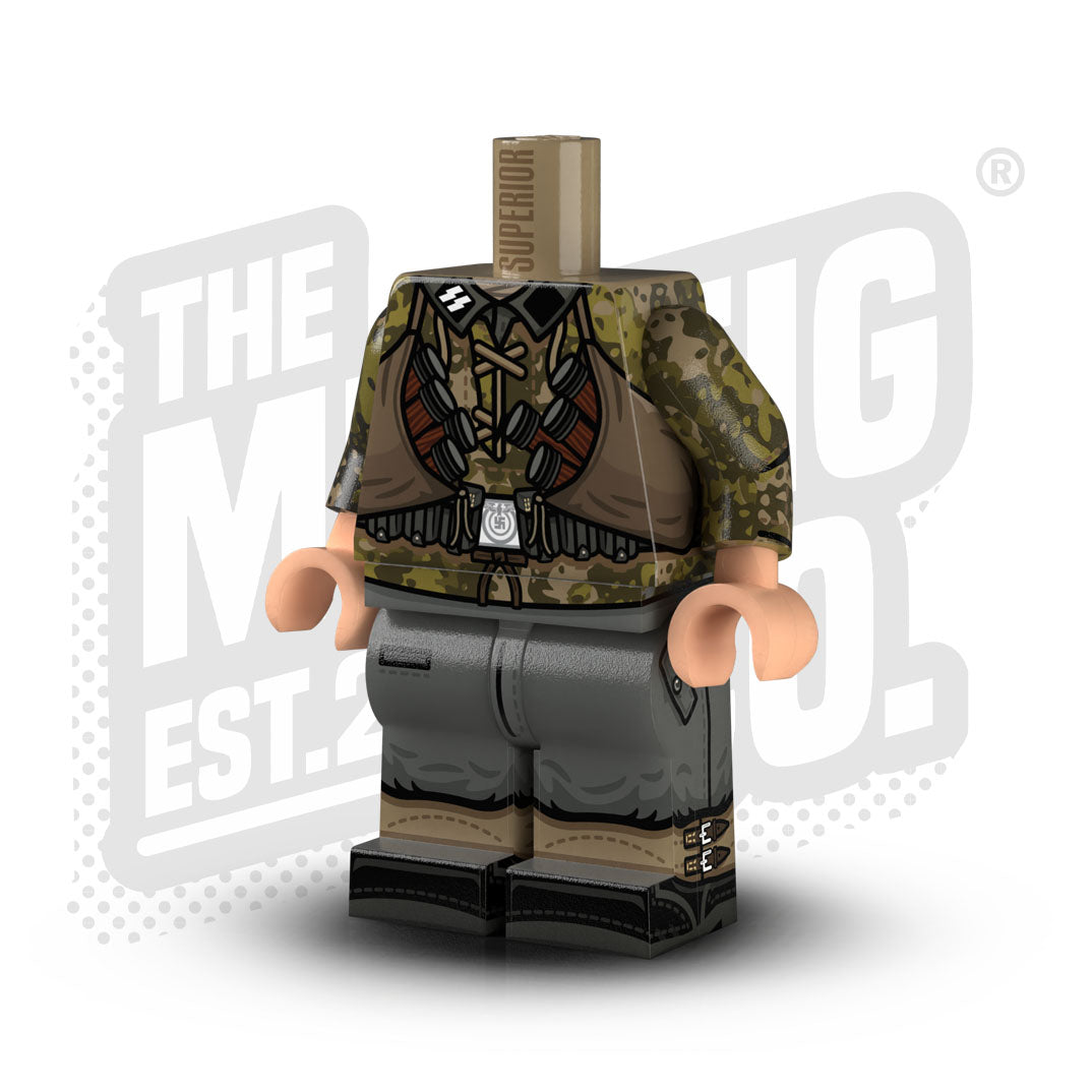 Custom Printed Lego - Summer Planetree Smock Body #05 - The Minifig Co.