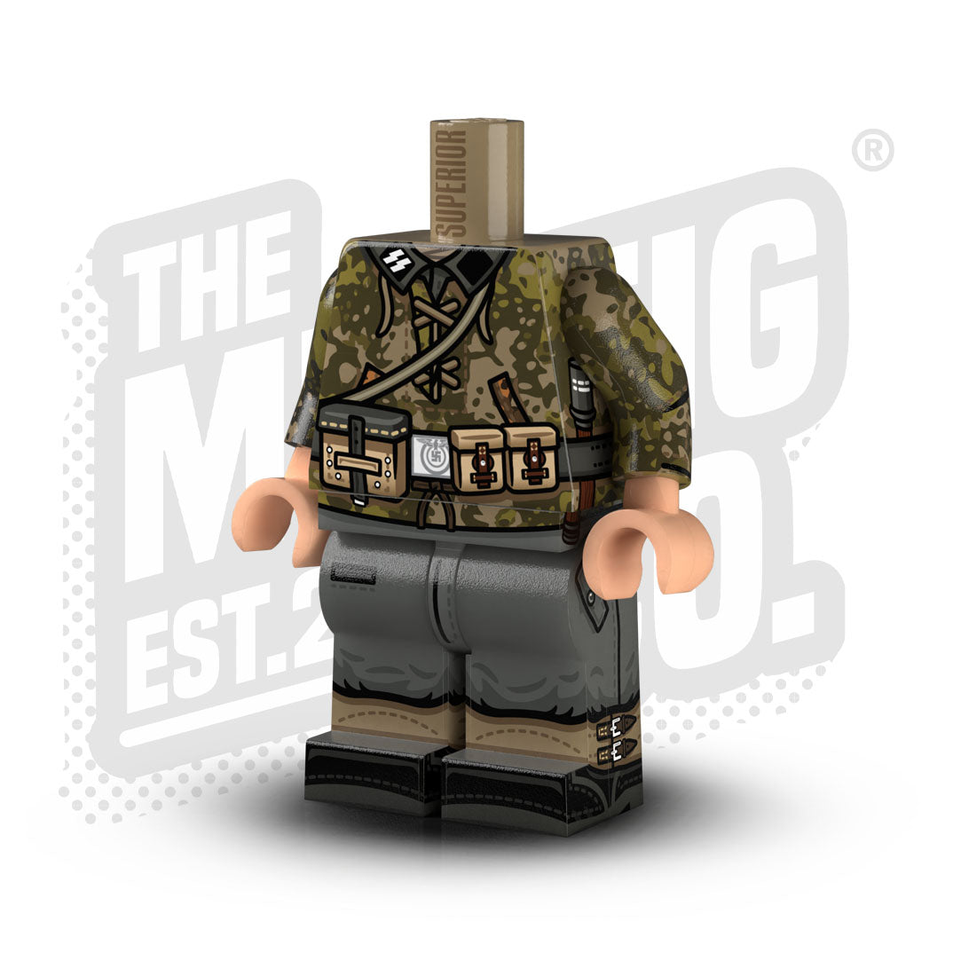 Custom Printed Lego - Summer Planetree Smock Body #06 - The Minifig Co.
