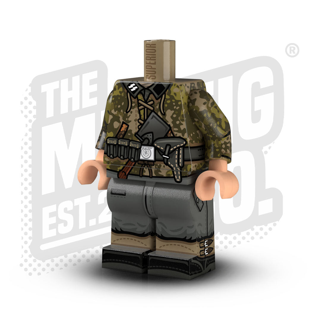 Custom Printed Lego - Summer Planetree Smock Body #07 - The Minifig Co.