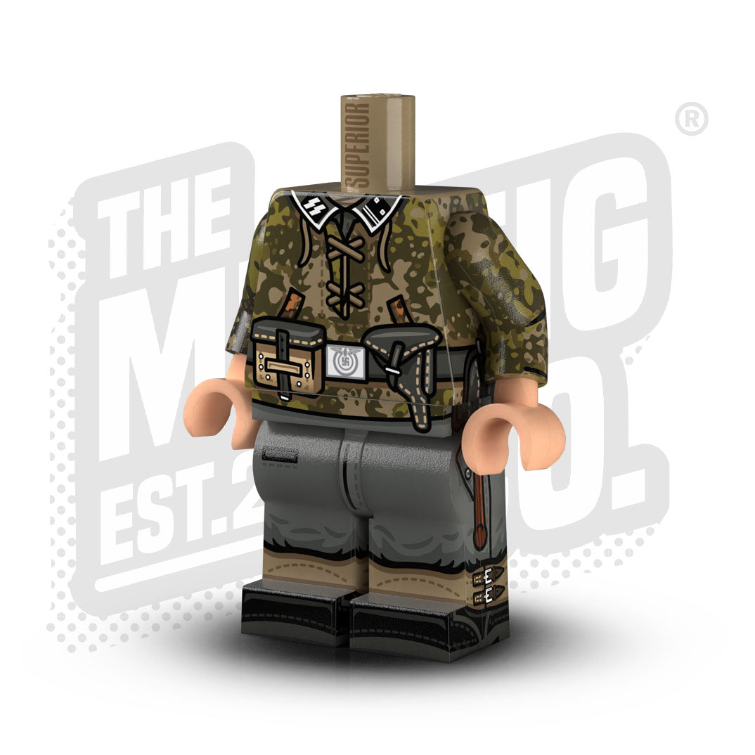 Custom Printed Lego - Summer Planetree Smock Body #08 - The Minifig Co.