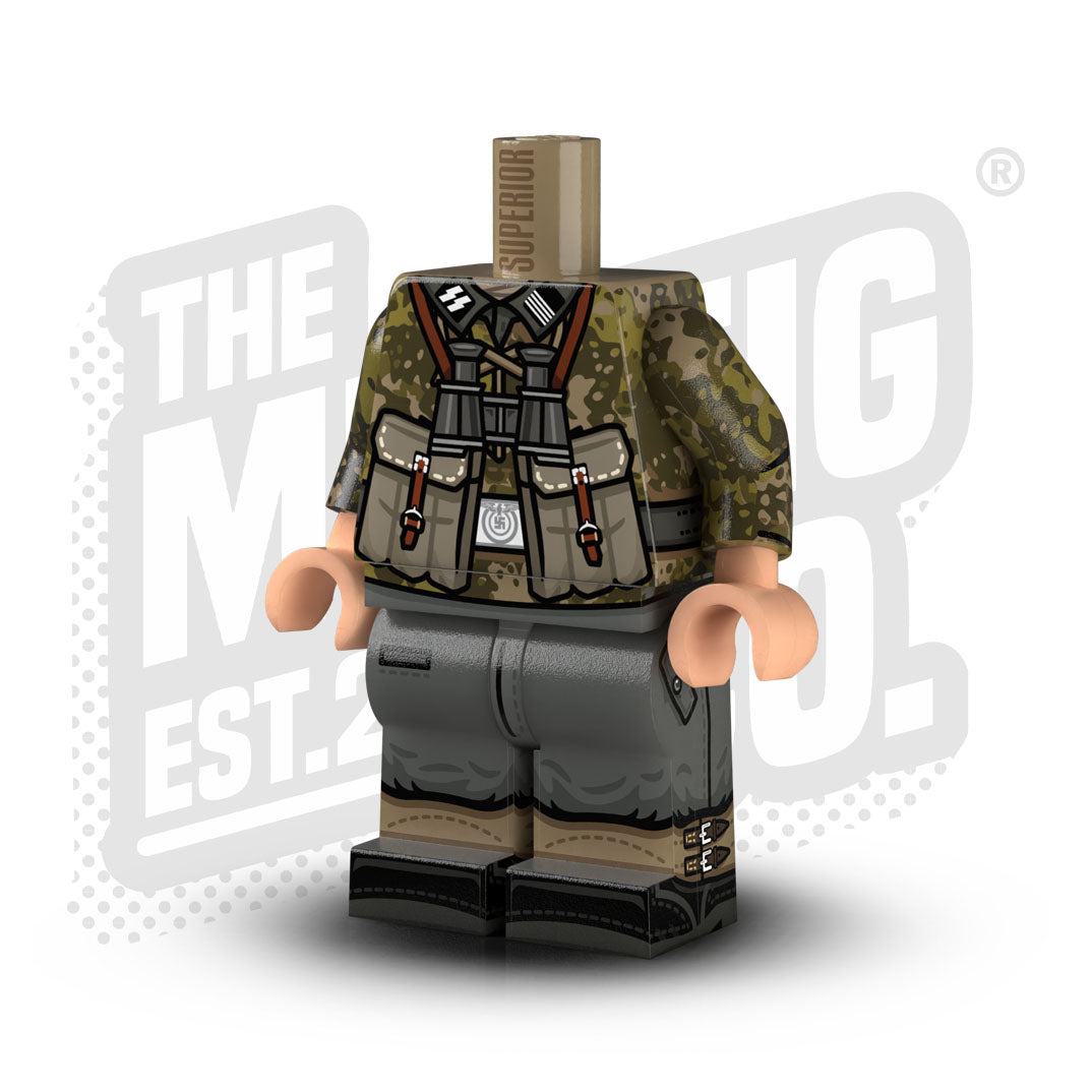 Custom Printed Lego - Summer Planetree Smock Body #09 - The Minifig Co.