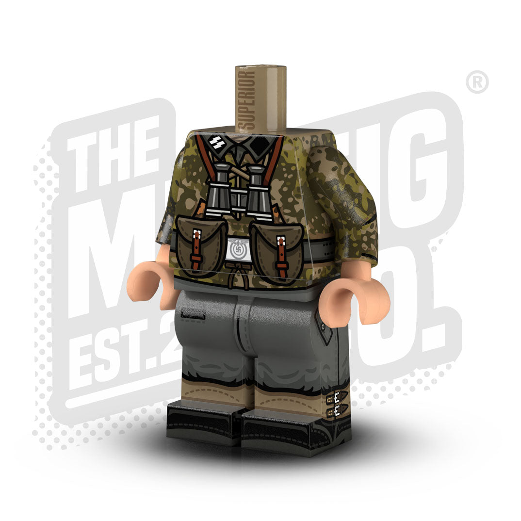Custom Printed Lego - Summer Planetree Smock Body #12 - The Minifig Co.