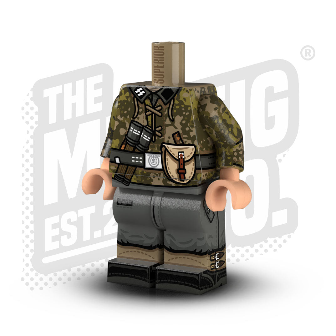 Custom Printed Lego - Summer Planetree Smock Body #13 - The Minifig Co.