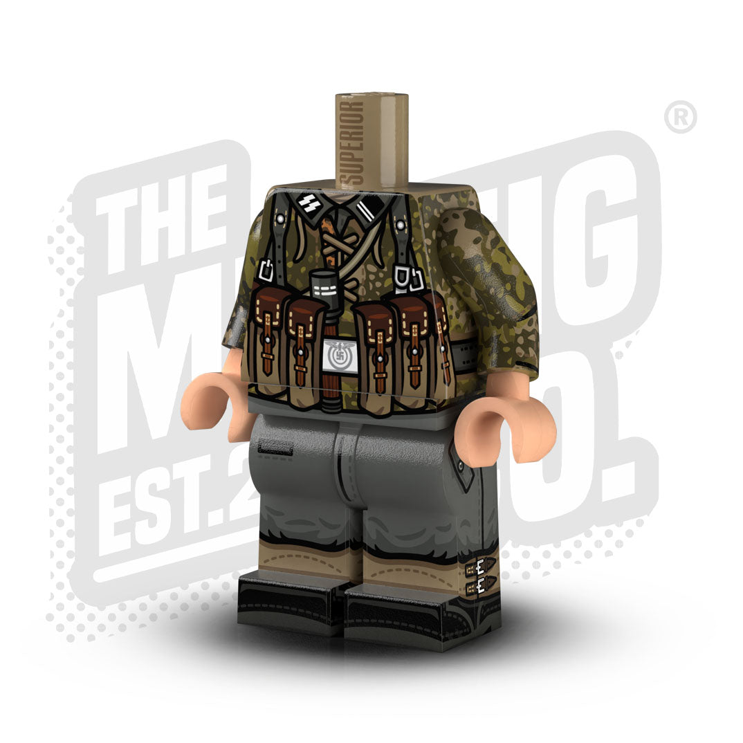 Custom Printed Lego - Summer Planetree Smock Body #14 - The Minifig Co.