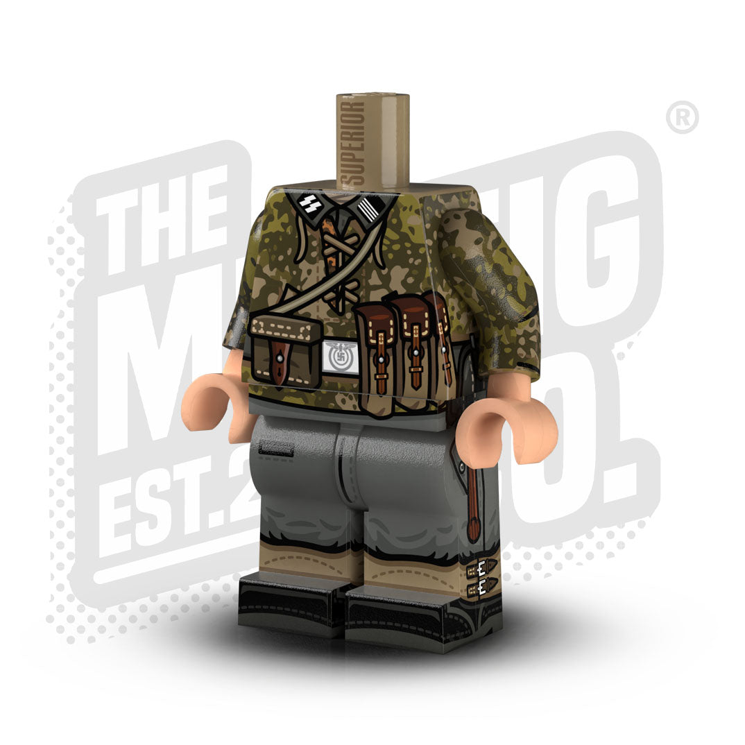 Custom Printed Lego - Summer Planetree Smock Body #15 - The Minifig Co.