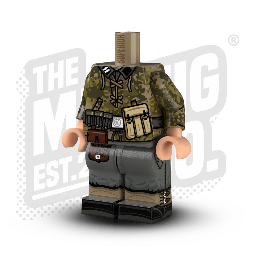 Custom Printed Lego - Summer Planetree Smock Body #17 - The Minifig Co.