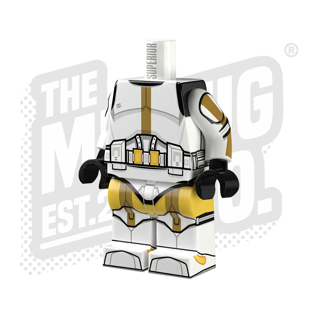 Custom Printed Lego - Commander Bly Clone Body - The Minifig Co.