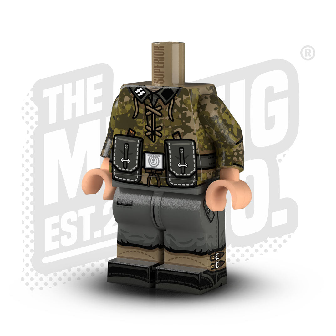 Custom Printed Lego - Summer Planetree Smock Body #18 - The Minifig Co.