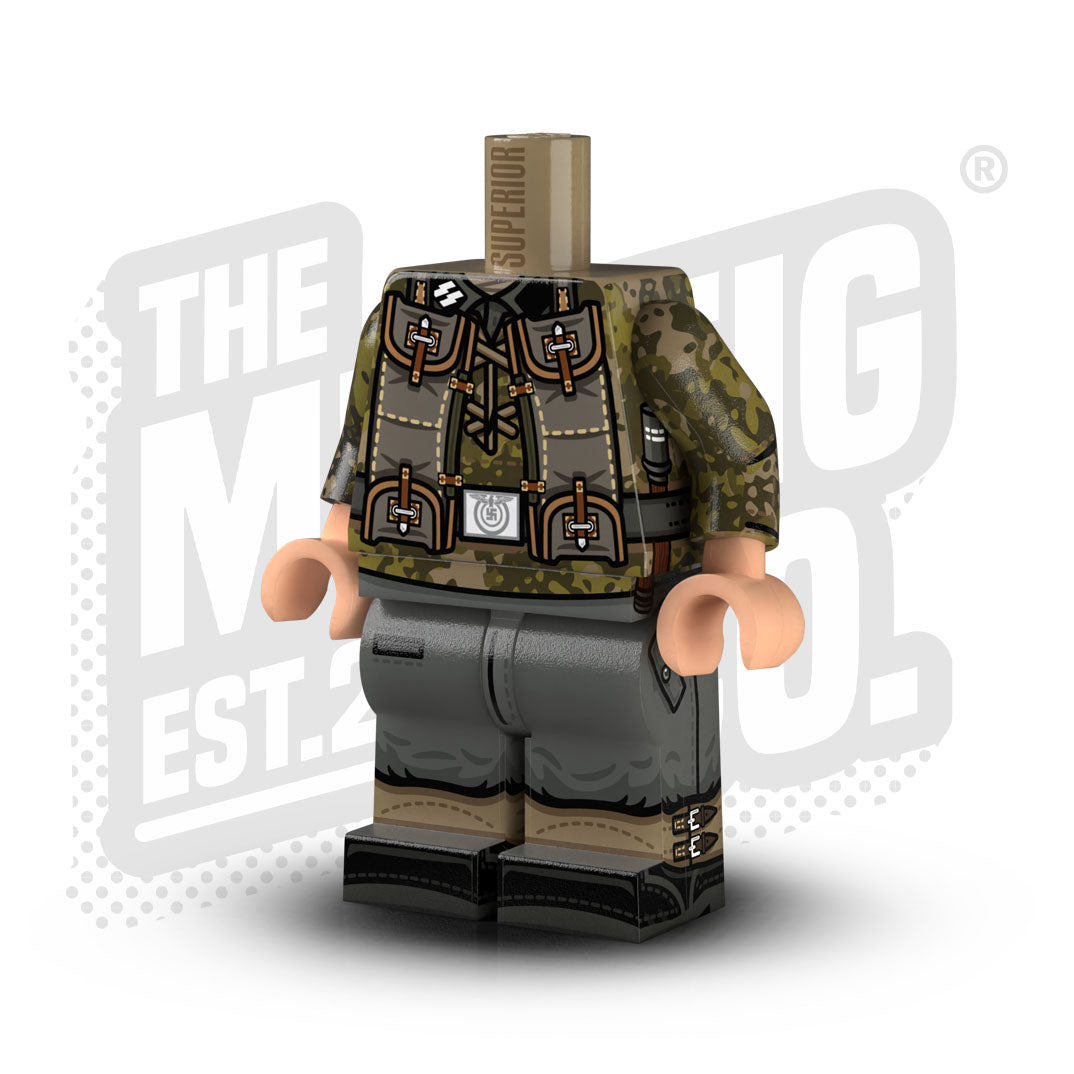 Custom Printed Lego - Summer Planetree Smock Body #19 - The Minifig Co.