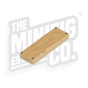 Custom Printed Lego - 1x3 Nailed Plank Tile (Dark Tan) - The Minifig Co.