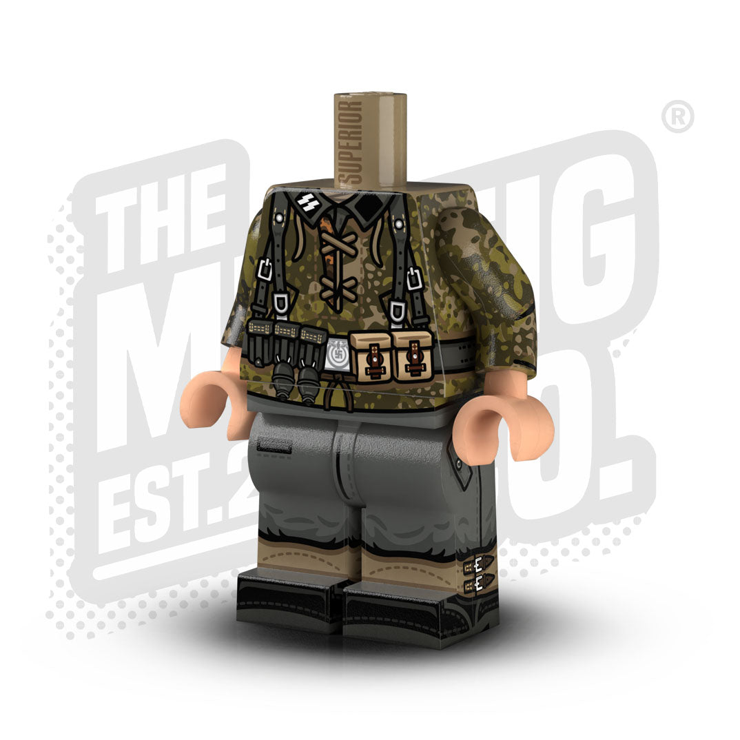 Custom Printed Lego - Summer Planetree Smock Body #22 - The Minifig Co.