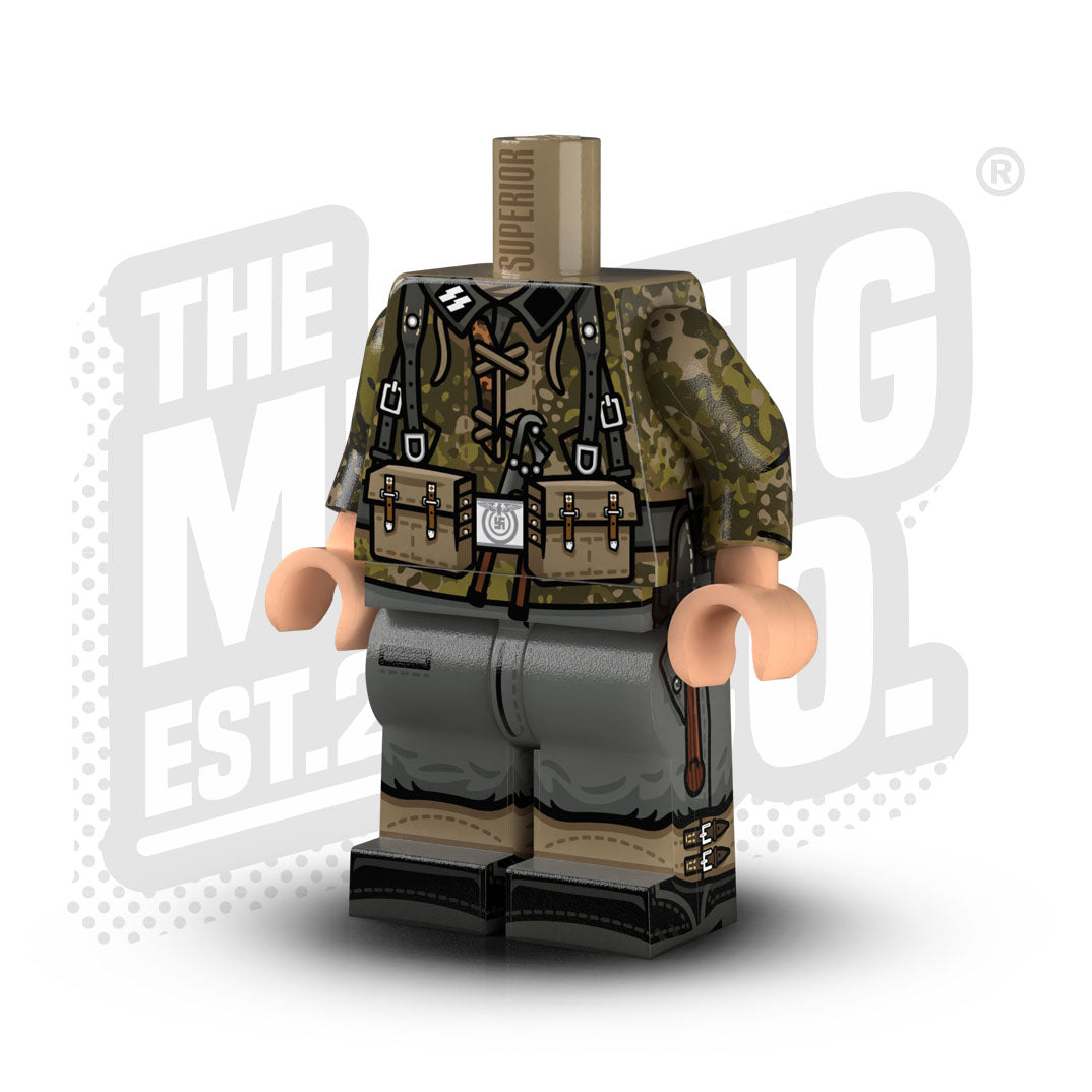 Custom Printed Lego - Summer Planetree Smock Body #23 - The Minifig Co.