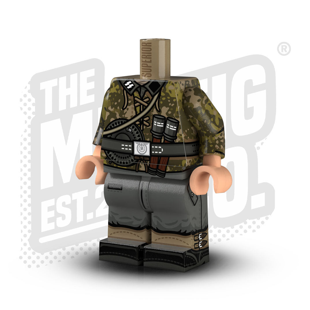 Custom Printed Lego - Summer Planetree Smock Body #28 - The Minifig Co.
