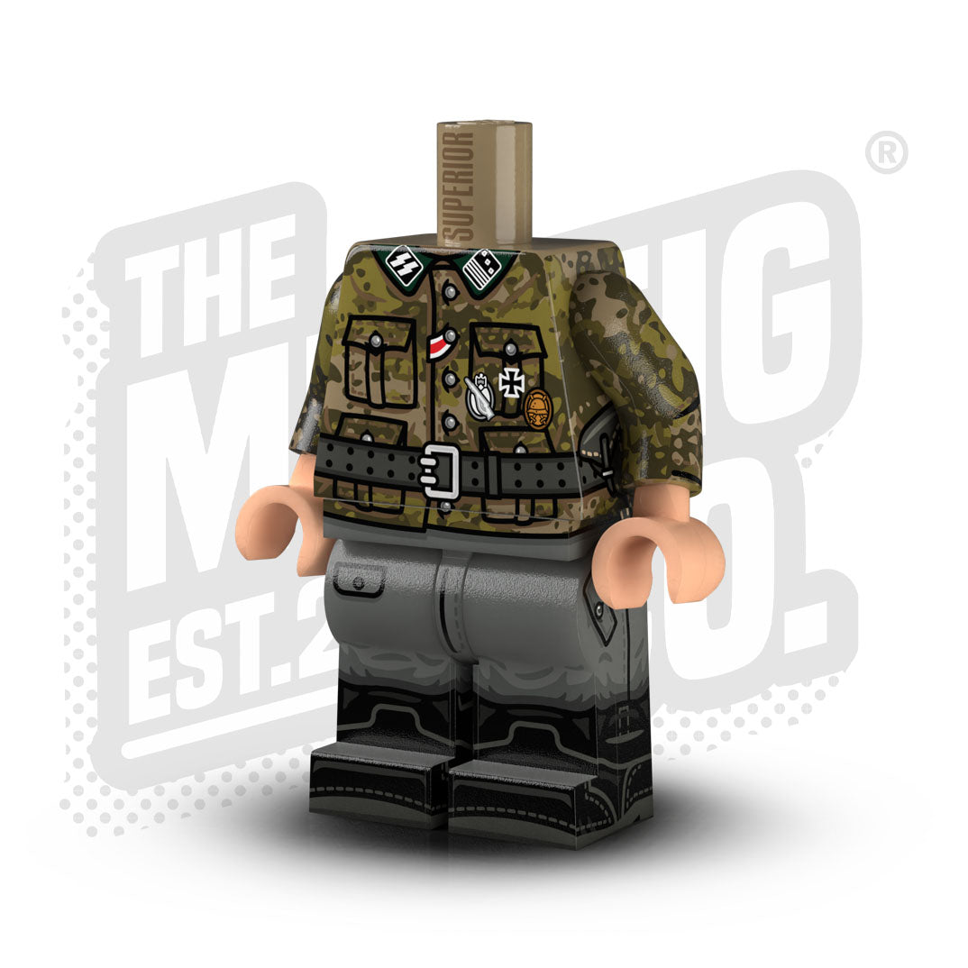 Custom Printed Lego - Summer Planetree Smock Body #29 - The Minifig Co.