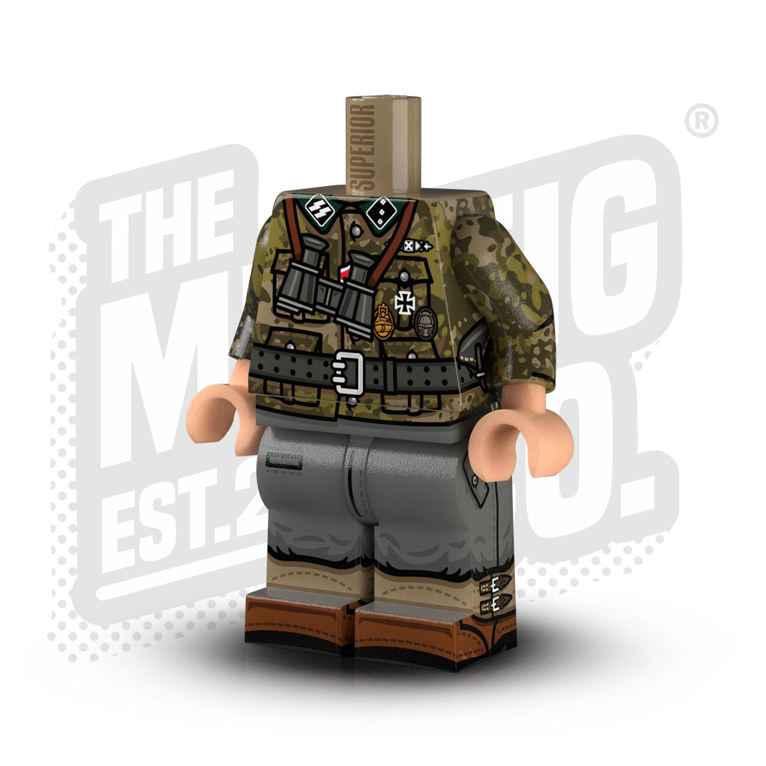 Custom Printed Lego - Summer Planetree Smock Body #30 - The Minifig Co.