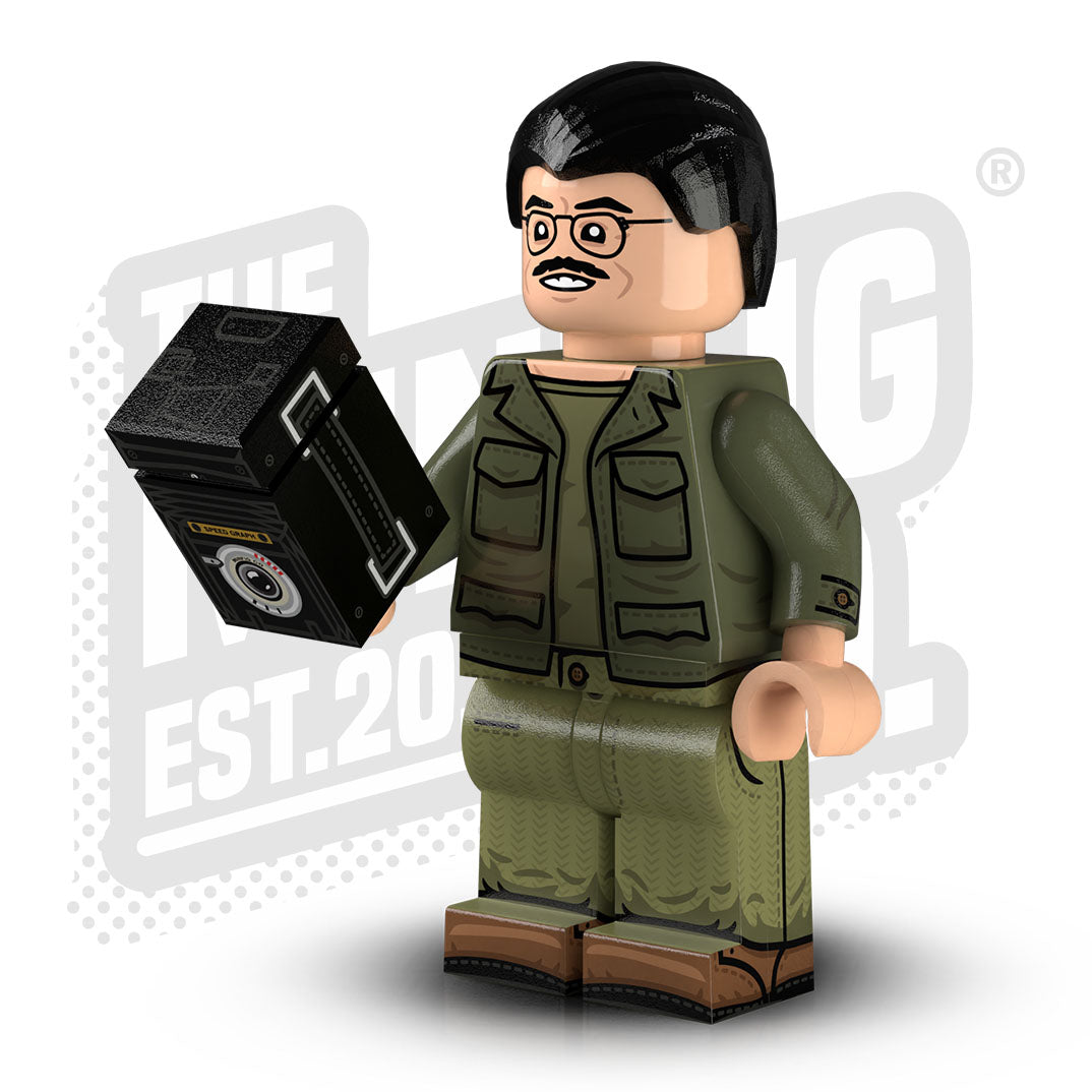 Custom Printed Lego - People of History - Joe Rosenthal - The Minifig Co.