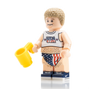 Custom Printed Lego - Patriotic Office Worker - The Minifig Co.