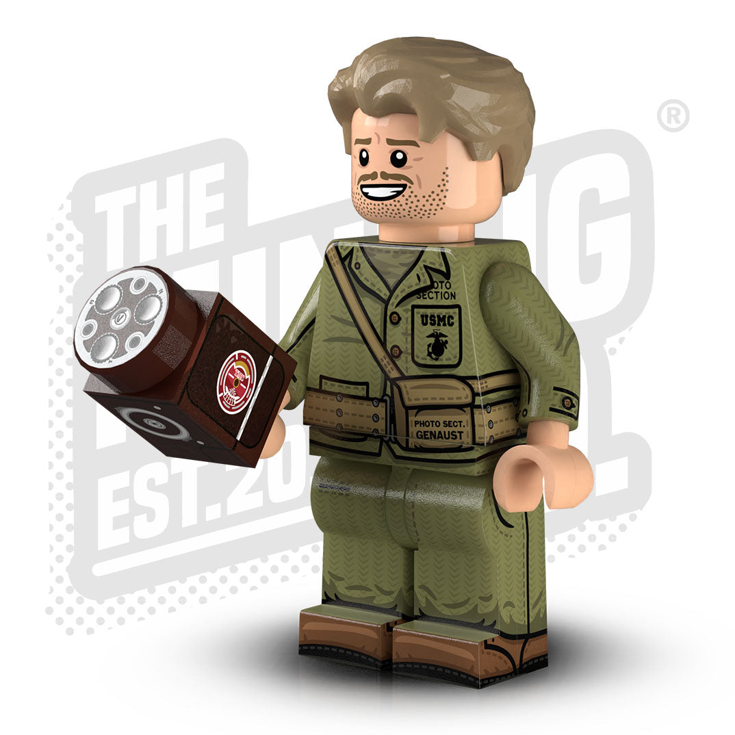 Custom Printed Lego - People of History - William Genaust - The Minifig Co.