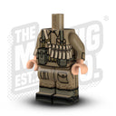 Custom Printed Lego - WWII British Bandolier Body - The Minifig Co.