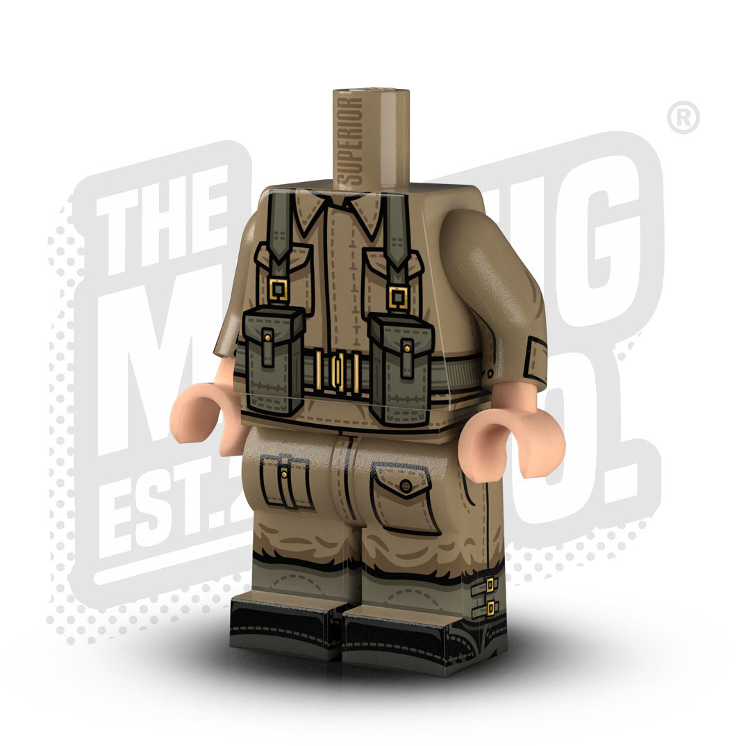 Custom Printed Lego - WWII British Bren Body - The Minifig Co.