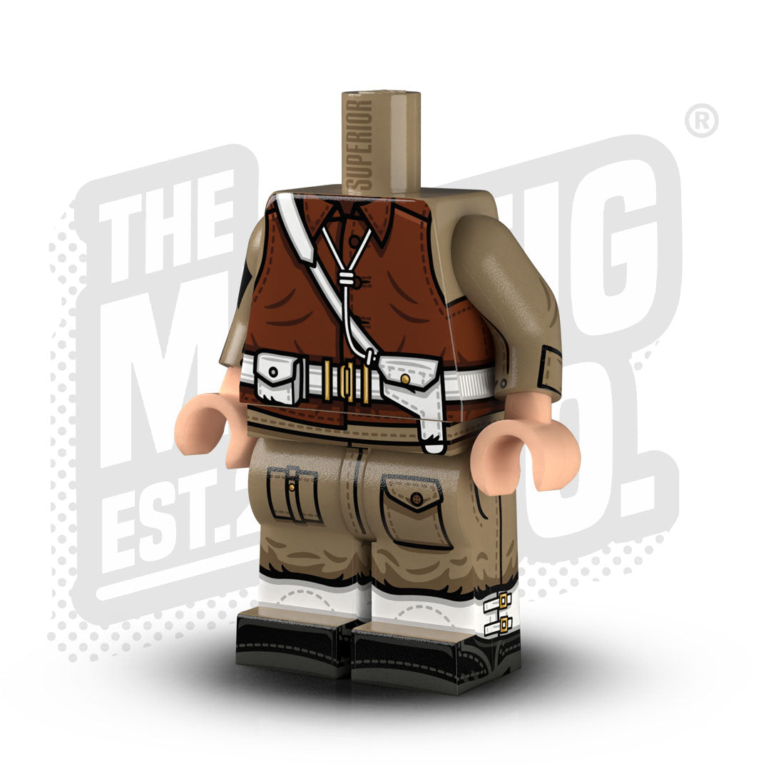 Custom Printed Lego - WWII British MP #2 Body - The Minifig Co.